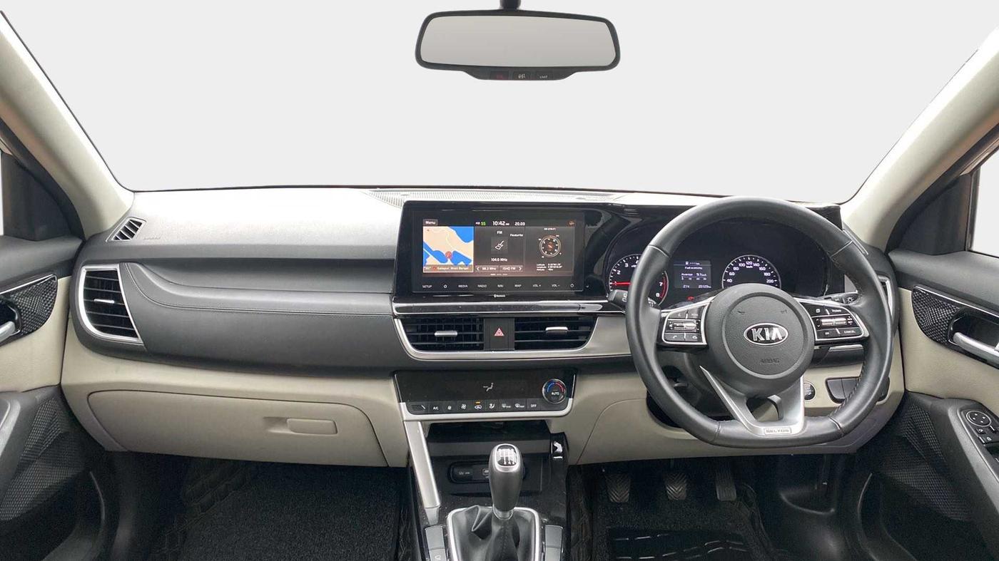 2021 KIA SELTOS HTX 1.5 PETROL, Petrol, Manual, 20,109 km, Dashboard