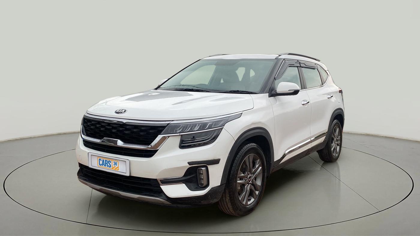2021 KIA SELTOS HTX 1.5 PETROL, Petrol, Manual, 20,109 km, Left Front Diagonal