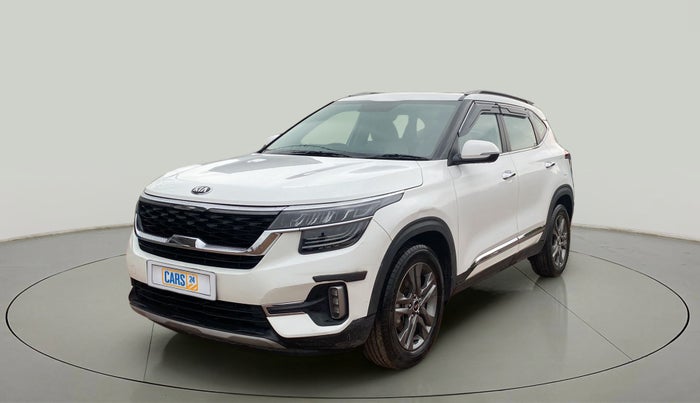 2021 KIA SELTOS HTX 1.5 PETROL, Petrol, Manual, 20,109 km, Left Front Diagonal