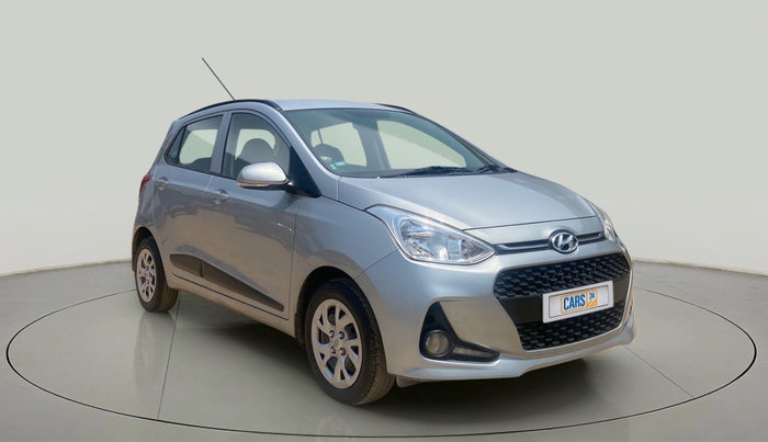 2018 Hyundai Grand i10 SPORTZ 1.2 KAPPA VTVT, Petrol, Manual, 24,118 km, Right Front Diagonal