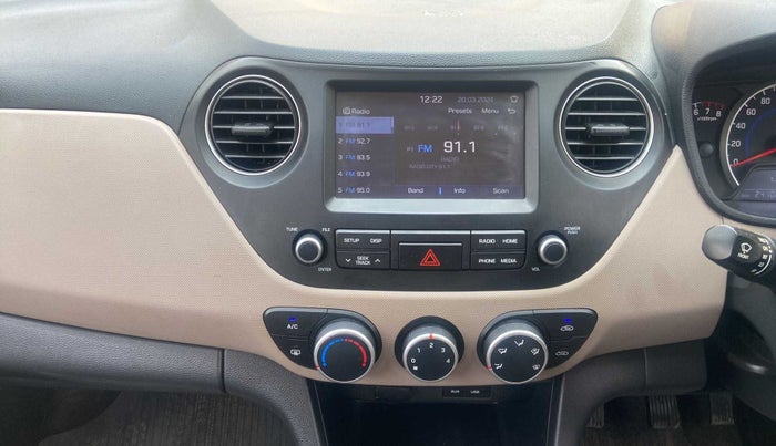 2018 Hyundai Grand i10 SPORTZ 1.2 KAPPA VTVT, Petrol, Manual, 24,118 km, Air Conditioner