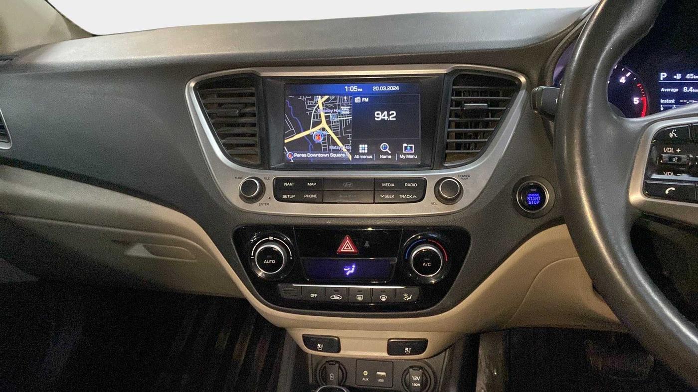 2020 Hyundai Verna 1.6 CRDI SX (O) AT, Diesel, Automatic, 55,299 km, Air Conditioner