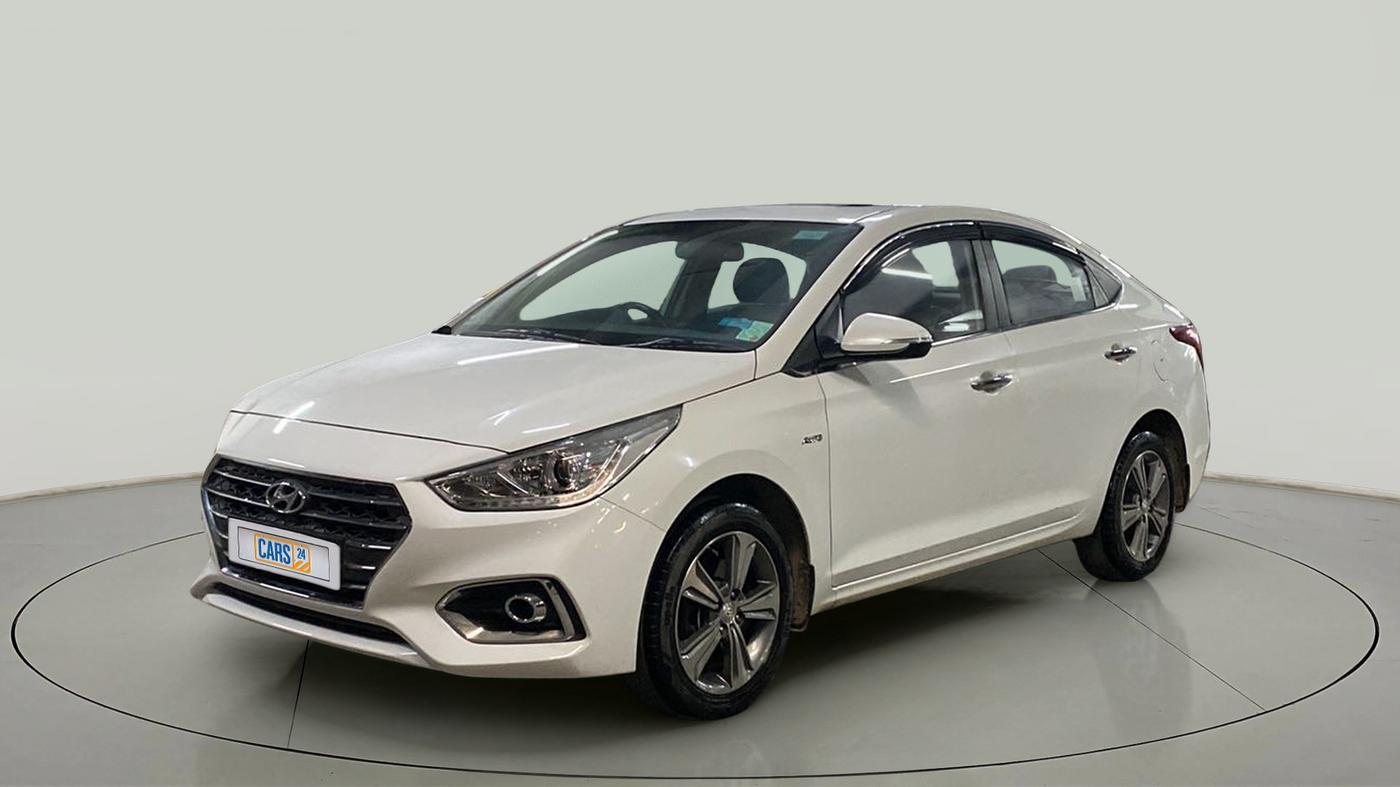 2020 Hyundai Verna 1.6 CRDI SX (O) AT, Diesel, Automatic, 55,299 km, Left Front Diagonal