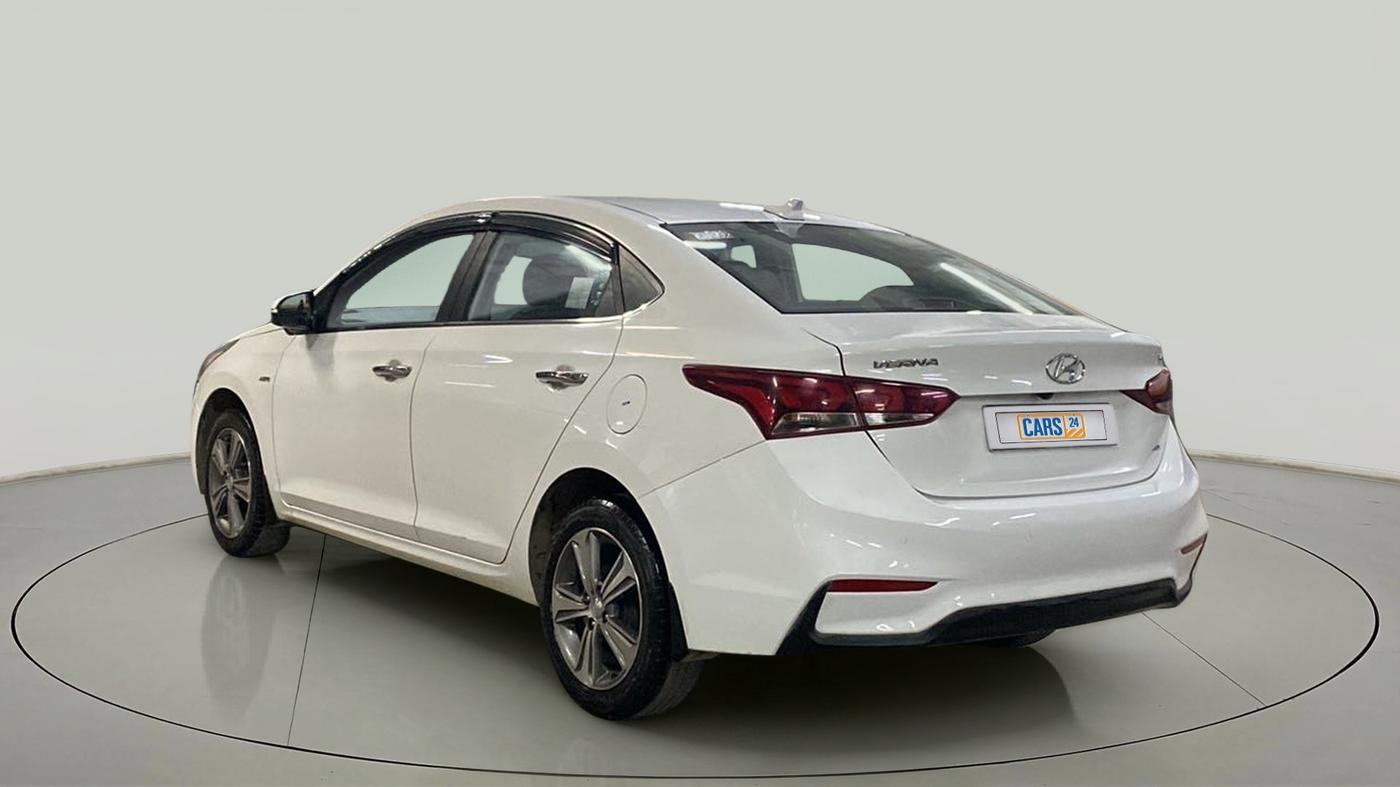 2020 Hyundai Verna 1.6 CRDI SX (O) AT, Diesel, Automatic, 55,299 km, Left Back Diagonal