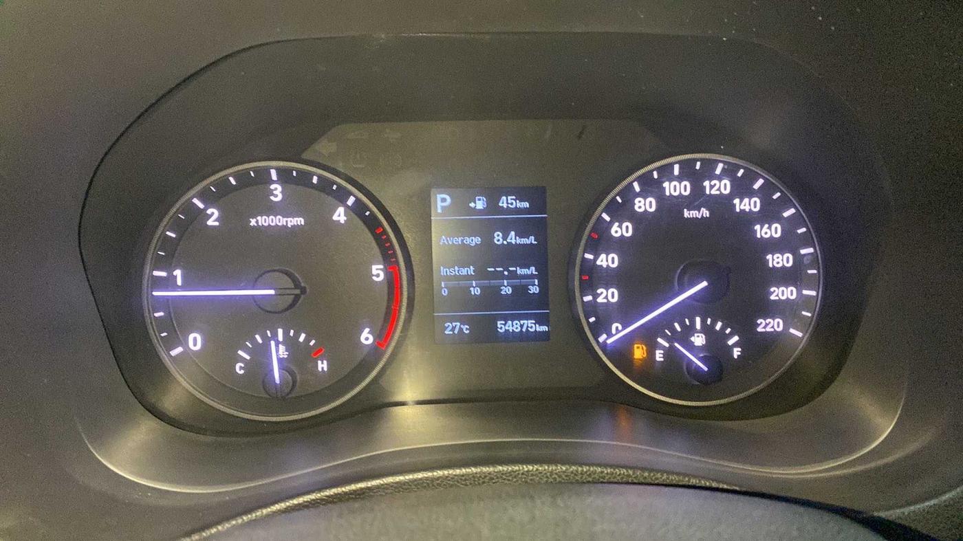 2020 Hyundai Verna 1.6 CRDI SX (O) AT, Diesel, Automatic, 55,299 km, Odometer Image