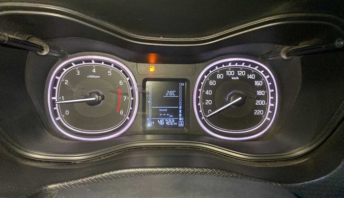 2020 Maruti Vitara Brezza ZXI PLUS DUAL TONE, Petrol, Manual, 46,692 km, Odometer Image