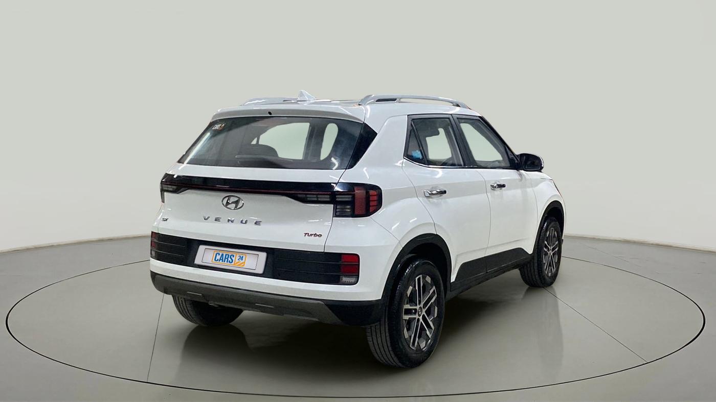 2022 Hyundai VENUE SX 1.0 (O) TURBO IMT, Petrol, Manual, 22,925 km, Right Back Diagonal