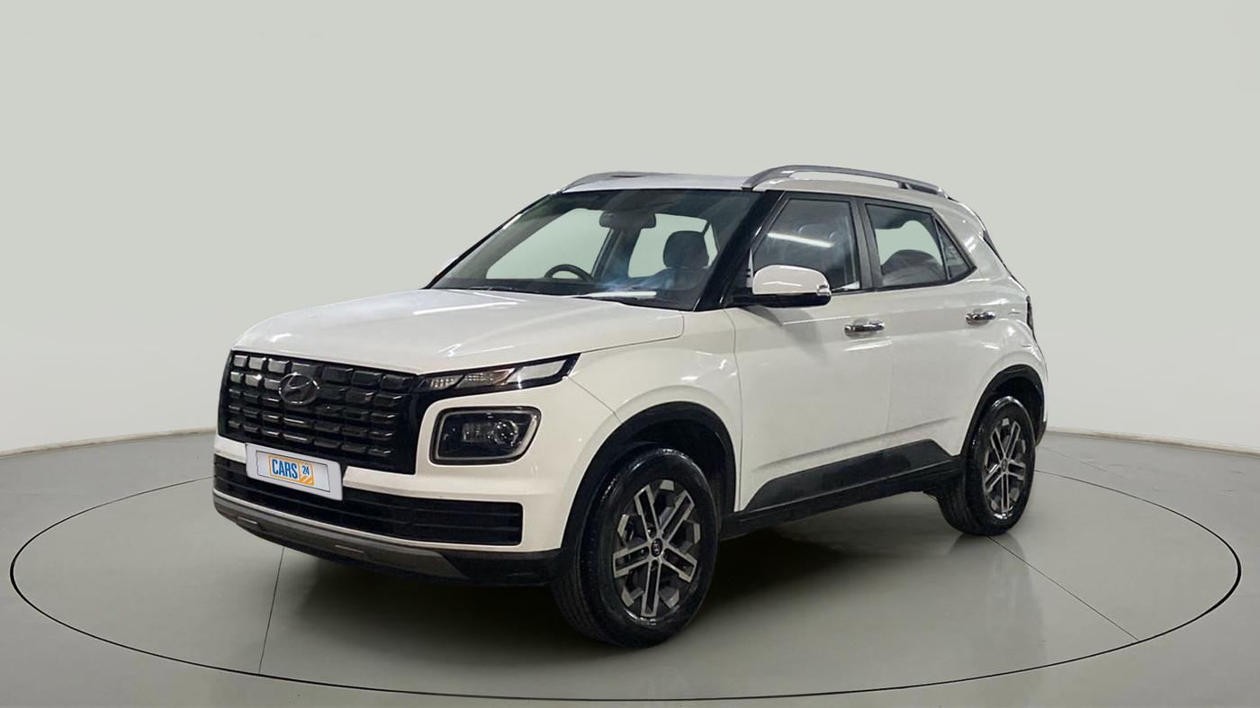 2022 Hyundai VENUE SX 1.0 (O) TURBO IMT, Petrol, Manual, 22,925 km, Left Front Diagonal