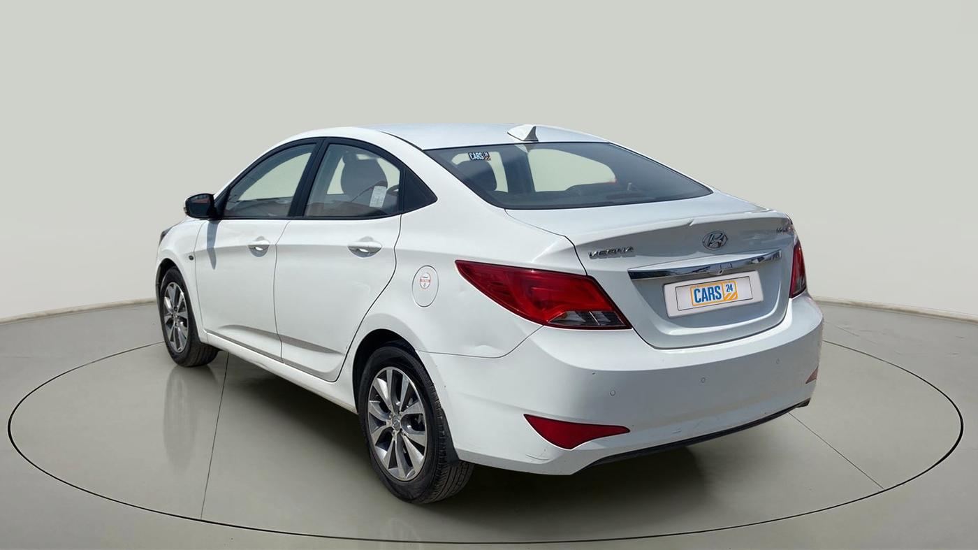 2017 Hyundai Verna 1.6 VTVT SX, Petrol, Manual, 46,589 km, Left Back Diagonal