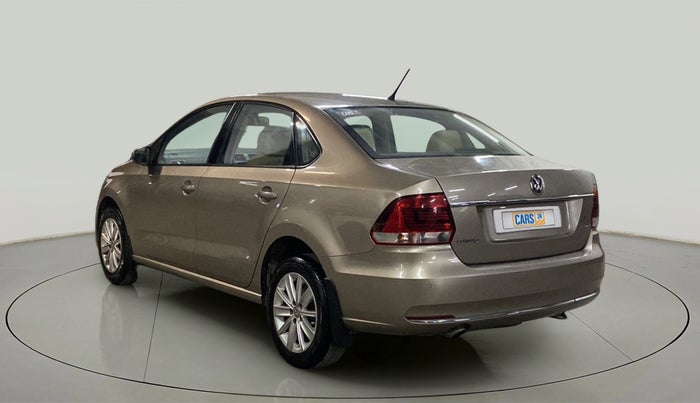 2015 Volkswagen Vento HIGHLINE 1.5 AT, Diesel, Automatic, 94,866 km, Left Back Diagonal