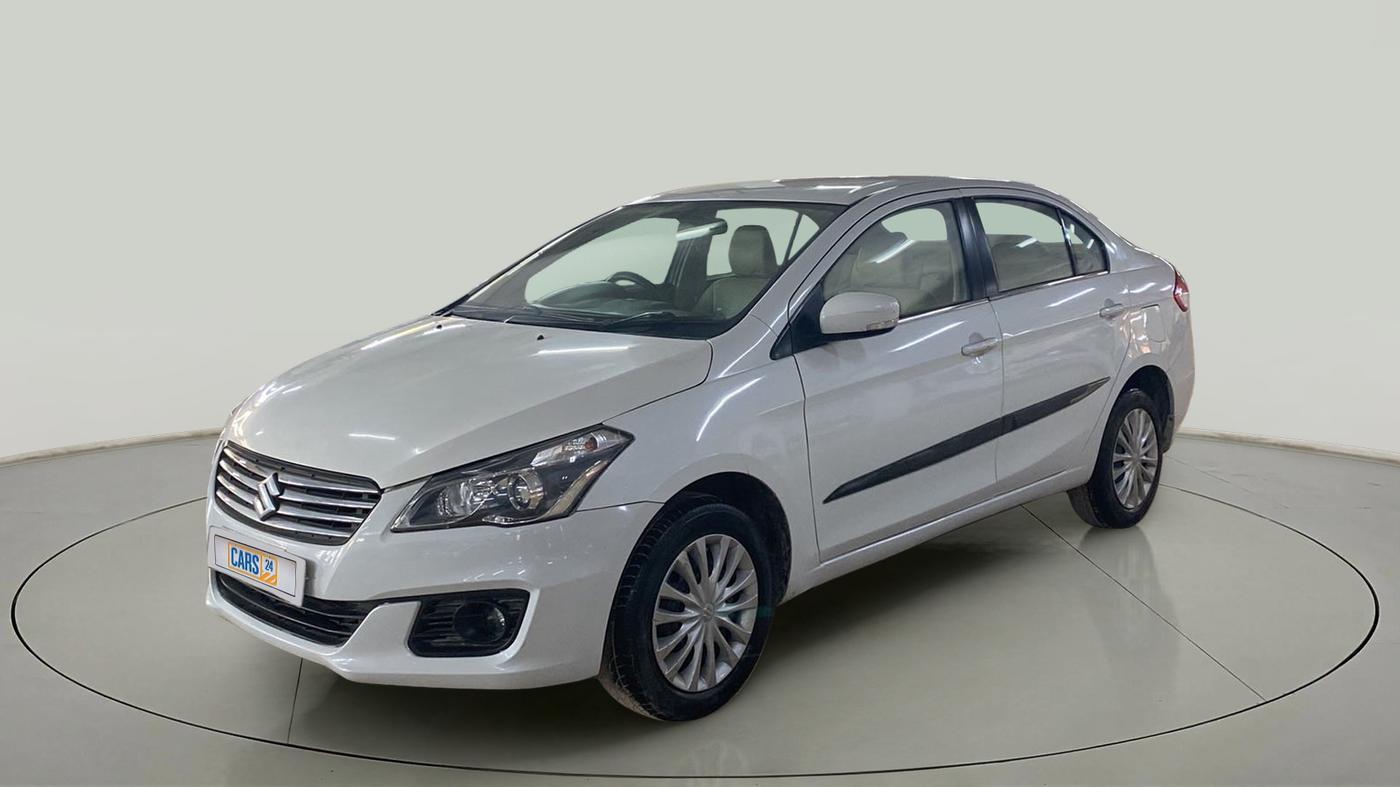 2015 Maruti Ciaz VXI+, Petrol, Manual, 97,316 km, Left Front Diagonal