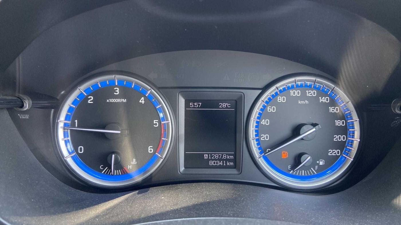 2016 Maruti S Cross ZETA 1.6, Diesel, Manual, 80,318 km, Odometer Image