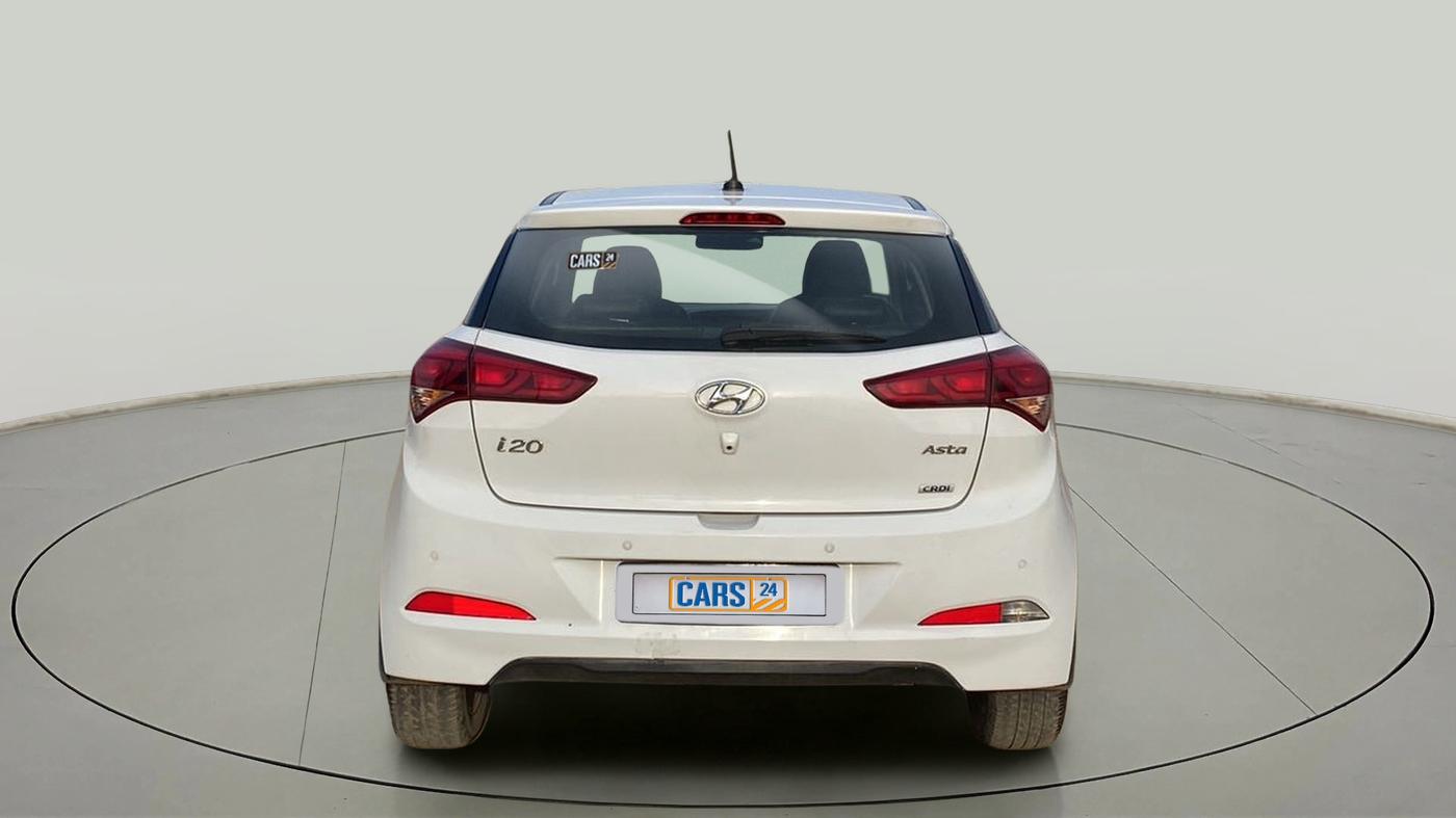 2018 Hyundai Elite i20 ASTA 1.4 CRDI (O), Diesel, Manual, 53,609 km, Back/Rear