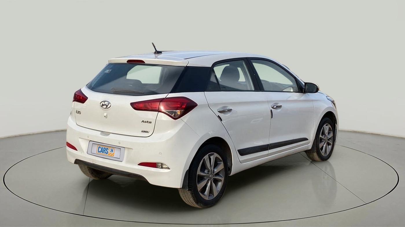 2018 Hyundai Elite i20 ASTA 1.4 CRDI (O), Diesel, Manual, 53,609 km, Right Back Diagonal