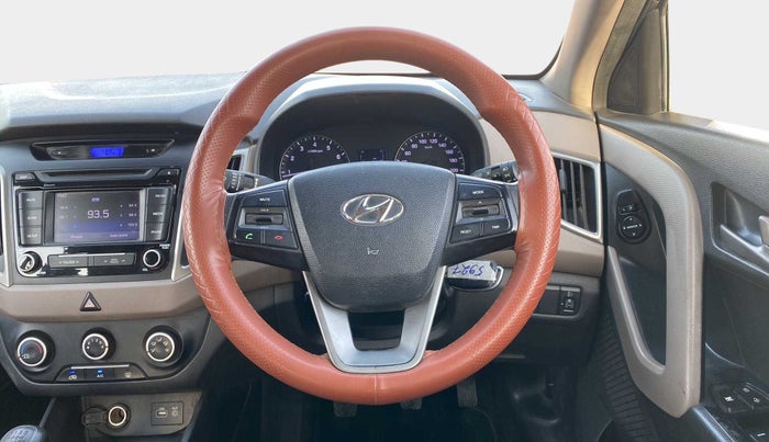 2016 Hyundai Creta S 1.6 PETROL, Petrol, Manual, 61,950 km, Steering Wheel Close Up