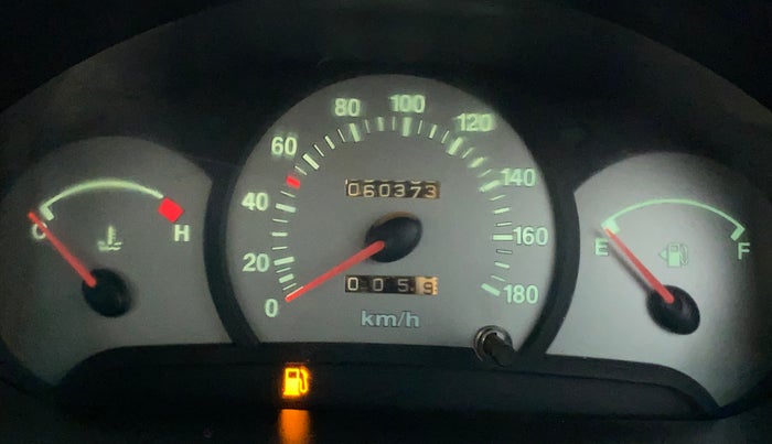2012 Hyundai Santro Xing GL PLUS, Petrol, Manual, 60,418 km, Odometer Image