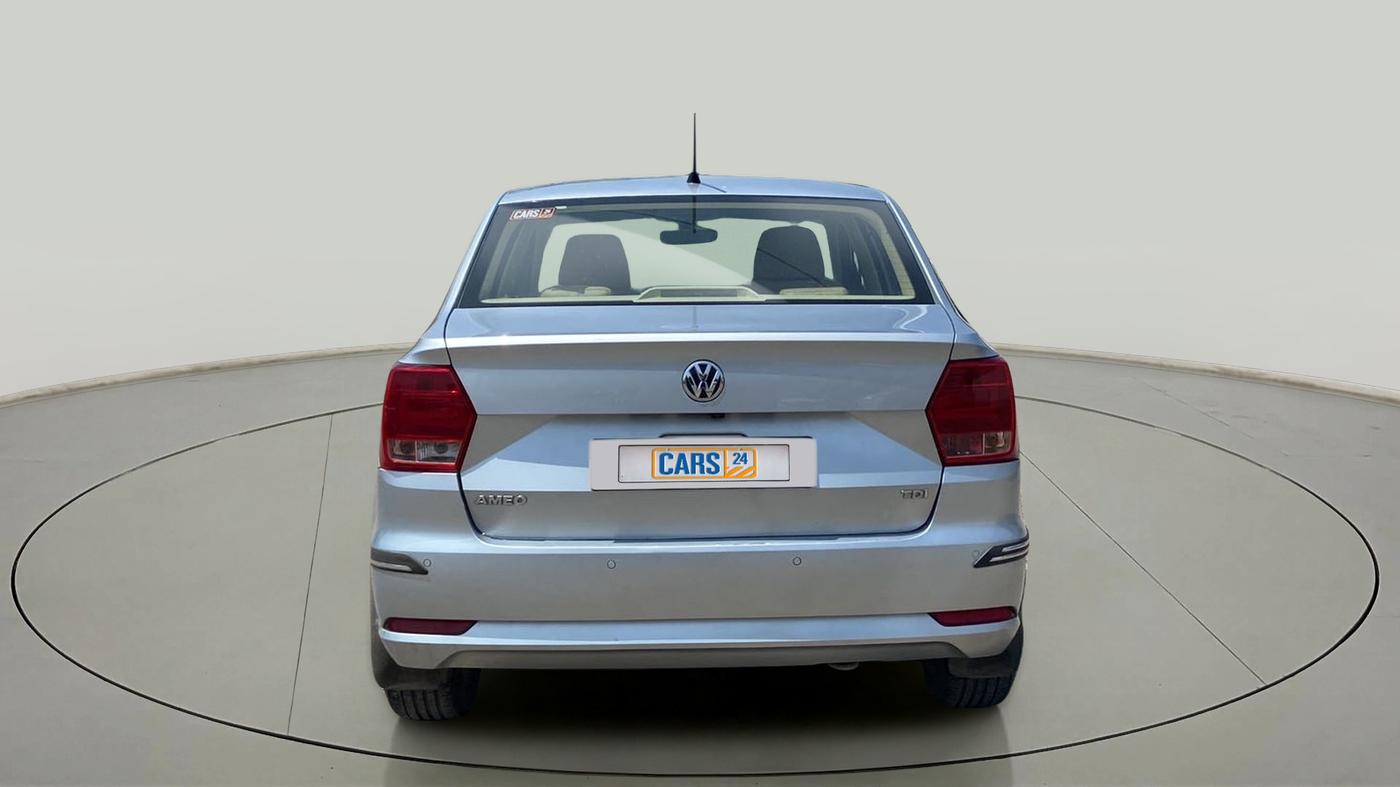 2017 Volkswagen Ameo HIGHLINE PLUS 1.5L AT 16 ALLOY, Diesel, Automatic, 53,914 km, Back/Rear