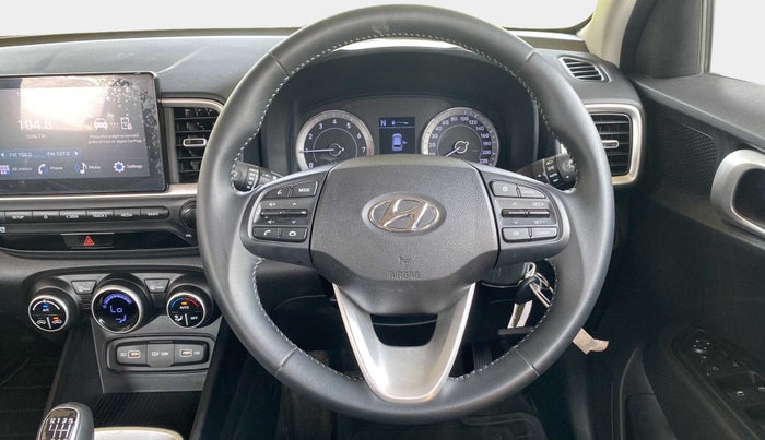 2021 Hyundai VENUE SX 1.0 TURBO IMT, Petrol, Manual, 7,133 km, Steering Wheel Close Up