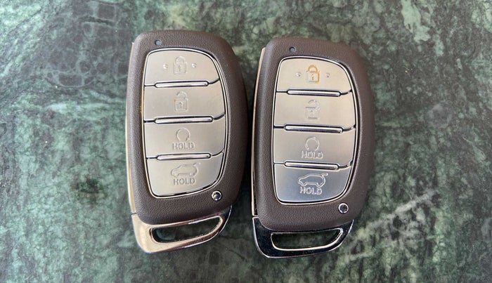 2023 Hyundai Creta SX (O) IVT 1.5 PETROL, Petrol, Automatic, 3,156 km, Key Close Up