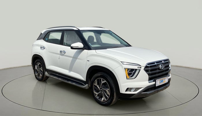 2023 Hyundai Creta SX (O) IVT 1.5 PETROL, Petrol, Automatic, 3,156 km, Right Front Diagonal
