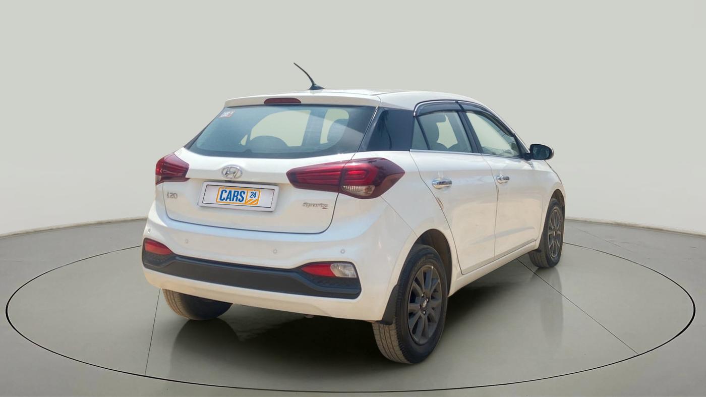 2019 Hyundai Elite i20 SPORTZ PLUS 1.2, Petrol, Manual, 16,148 km, Right Back Diagonal