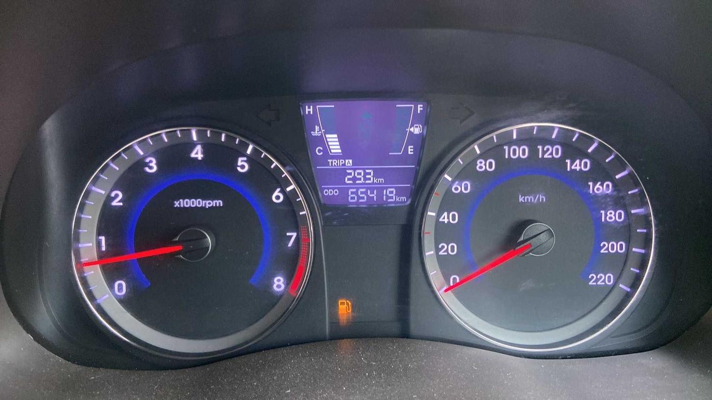2017 Hyundai Verna 1.6 VTVT S, CNG, Manual, 65,397 km, Odometer Image