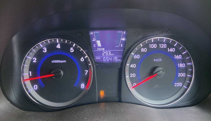 2017 Hyundai Verna 1.6 VTVT S, CNG, Manual, 65,397 km, Odometer Image