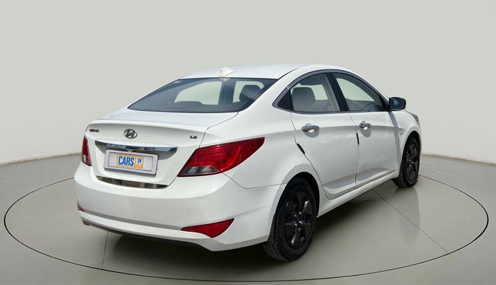 2017 Hyundai Verna 1.6 VTVT S, CNG, Manual, 65,397 km, Right Back Diagonal