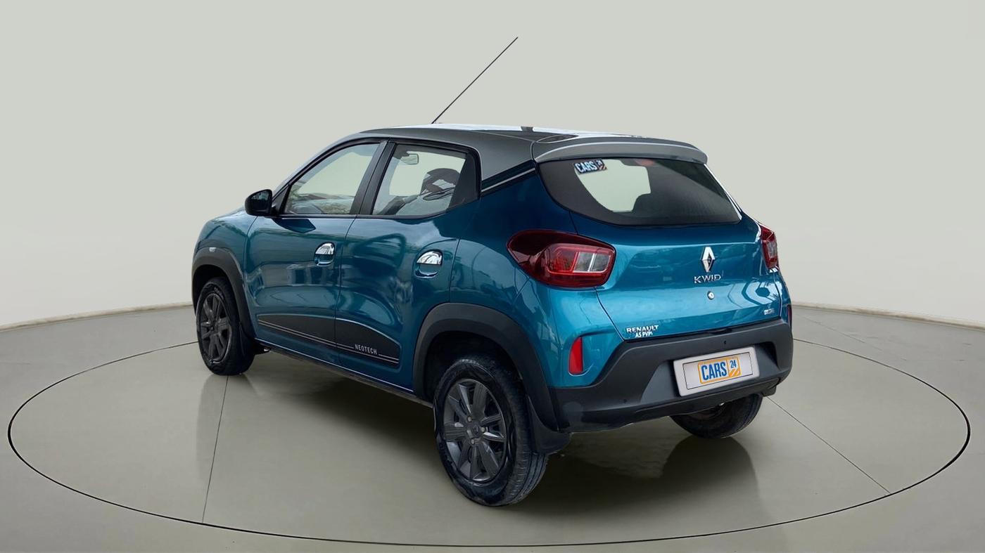 2021 Renault Kwid RXL 1.0 AMT, Petrol, Automatic, 7,285 km, Left Back Diagonal