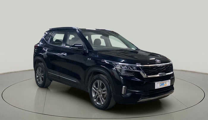 2019 KIA SELTOS HTX 1.5 CVT PETROL, Petrol, Automatic, 71,570 km, Right Front Diagonal