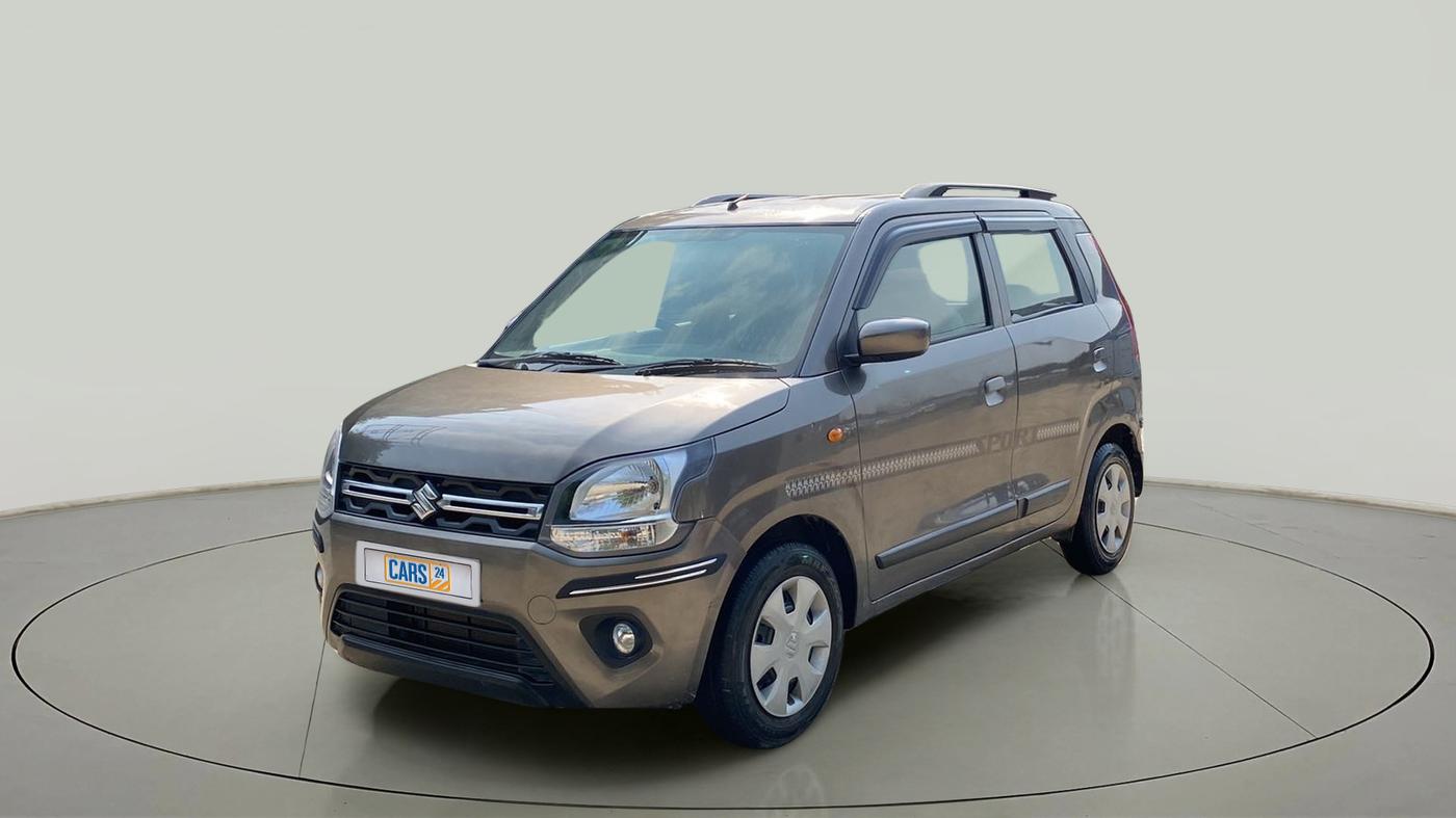 2020 Maruti New Wagon-R VXI 1.0, Petrol, Manual, 30,646 km, Left Front Diagonal