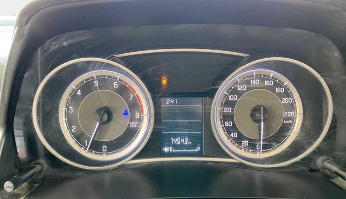 2021 Maruti Dzire VXI, Petrol, Manual, 74,532 km, Odometer Image