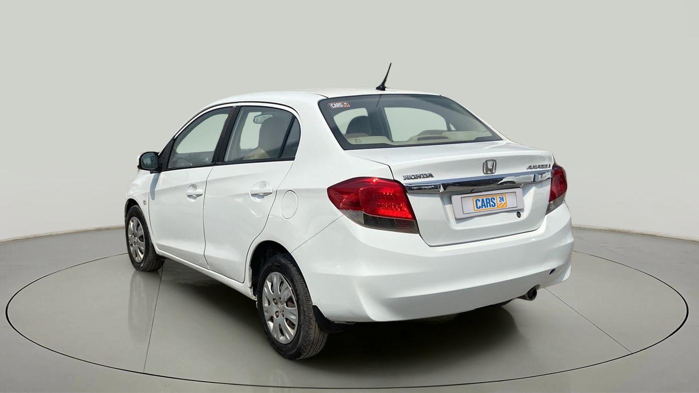 2014 Honda Amaze 1.2L I-VTEC S, Petrol, Manual, 74,112 km, Left Back Diagonal