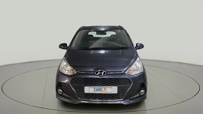 2018 Hyundai Grand i10 SPORTZ AT 1.2 KAPPA VTVT, Petrol, Automatic, 24,398 km, Front