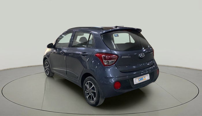 2018 Hyundai Grand i10 SPORTZ AT 1.2 KAPPA VTVT, Petrol, Automatic, 24,398 km, Left Back Diagonal