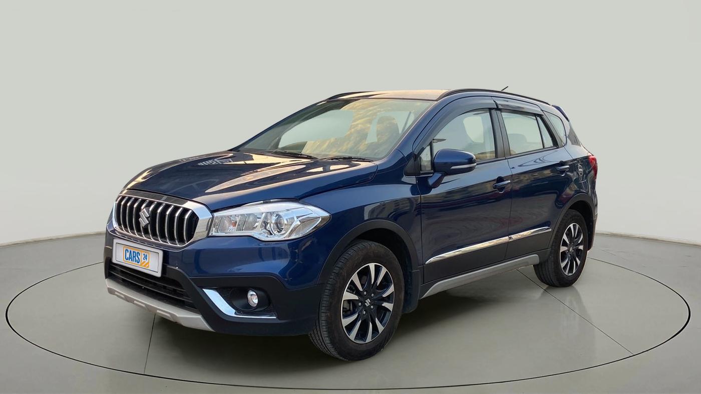 2021 Maruti S Cross ZETA 1.5, Petrol, Manual, 5,787 km, Left Front Diagonal