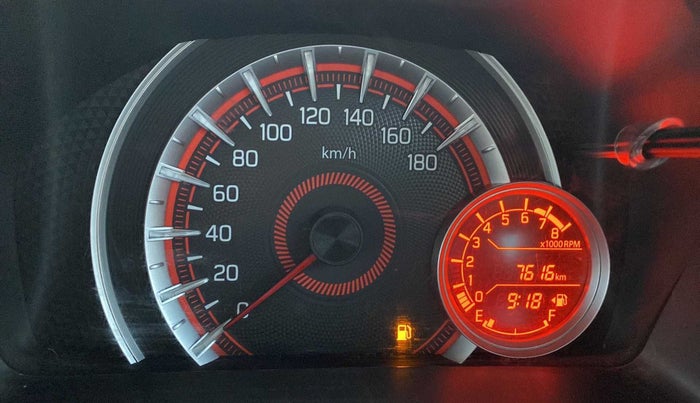 2021 Maruti Celerio ZXI PLUS, Petrol, Manual, 7,624 km, Odometer Image