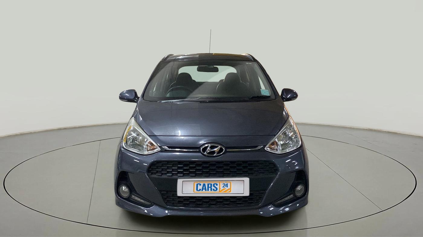 2017 Hyundai Grand i10 SPORTZ (O) 1.2 KAPPA VTVT, Petrol, Manual, 34,757 km, Front