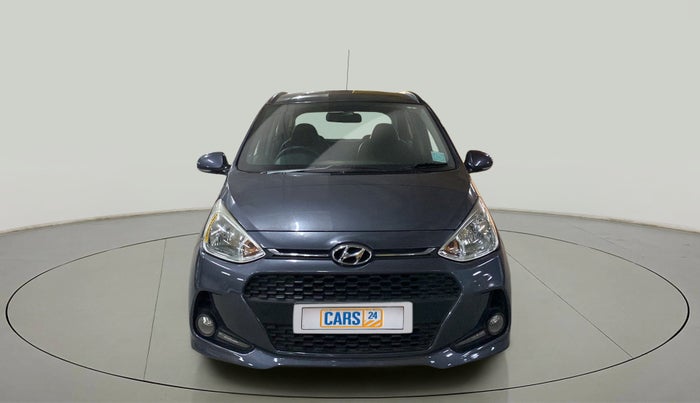 2017 Hyundai Grand i10 SPORTZ (O) 1.2 KAPPA VTVT, Petrol, Manual, 34,757 km, Front