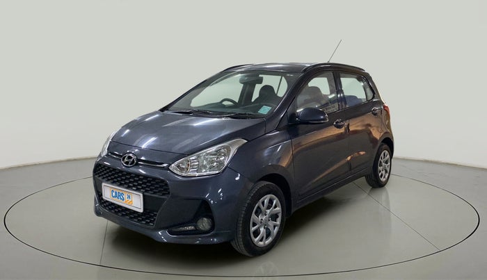 2017 Hyundai Grand i10 SPORTZ (O) 1.2 KAPPA VTVT, Petrol, Manual, 34,757 km, Left Front Diagonal