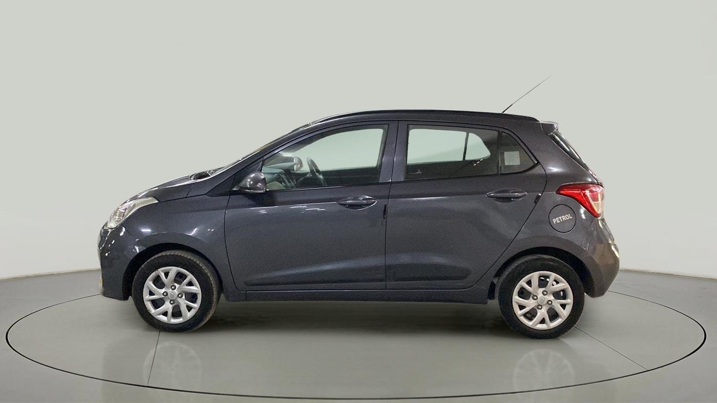 2017 Hyundai Grand i10 SPORTZ (O) 1.2 KAPPA VTVT, Petrol, Manual, 34,757 km, Left Side
