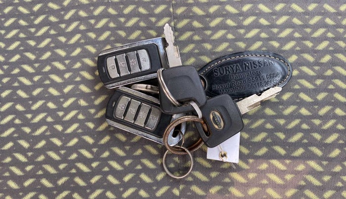 2016 Datsun Redi Go S, Petrol, Manual, 7,149 km, Key Close Up