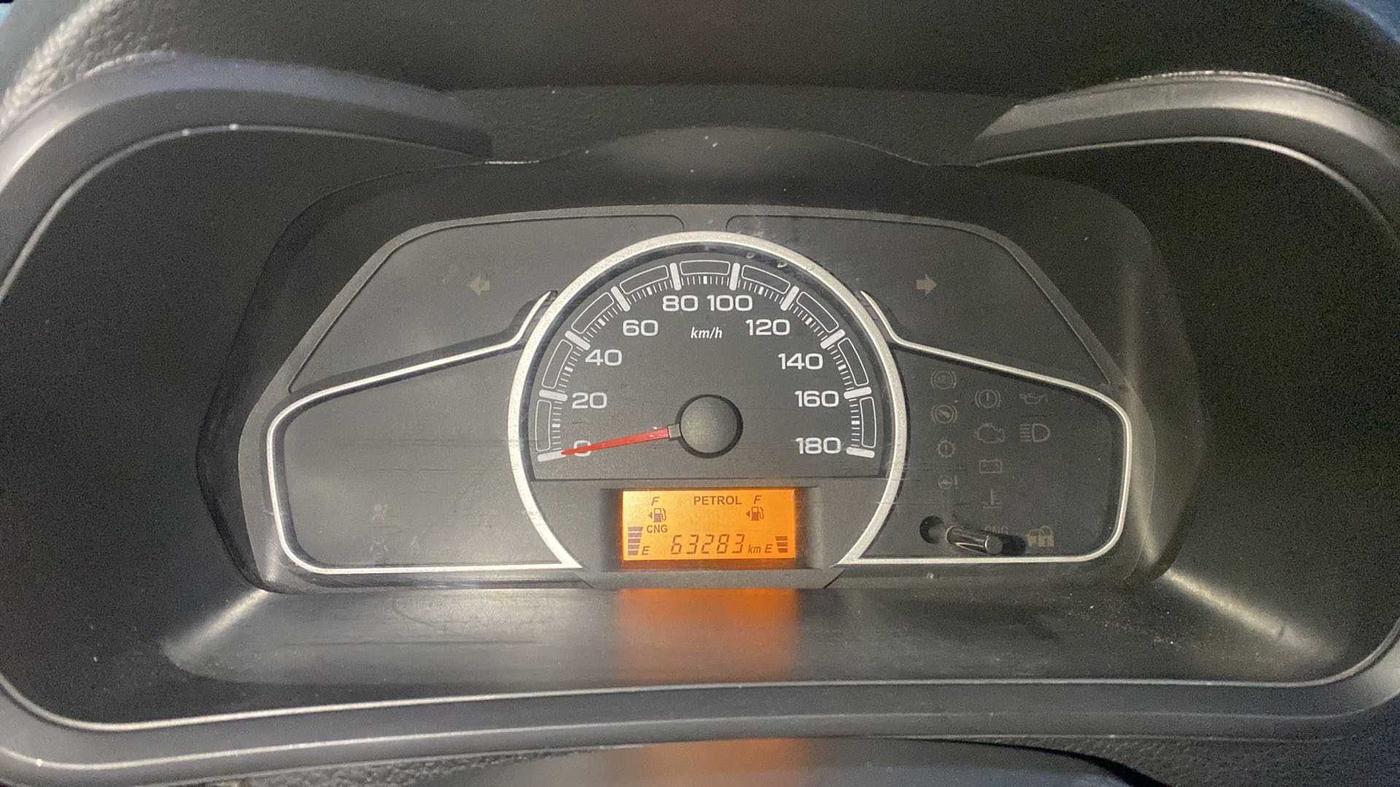 2020 Maruti Alto LXI CNG, CNG, Manual, 63,258 km, Odometer Image