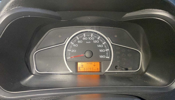 2020 Maruti Alto LXI CNG, CNG, Manual, 63,258 km, Odometer Image
