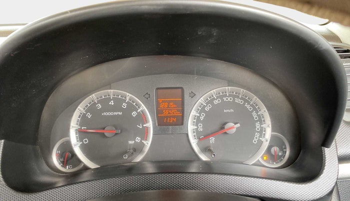 2013 Maruti Swift VXI, Petrol, Manual, 56,379 km, Odometer Image