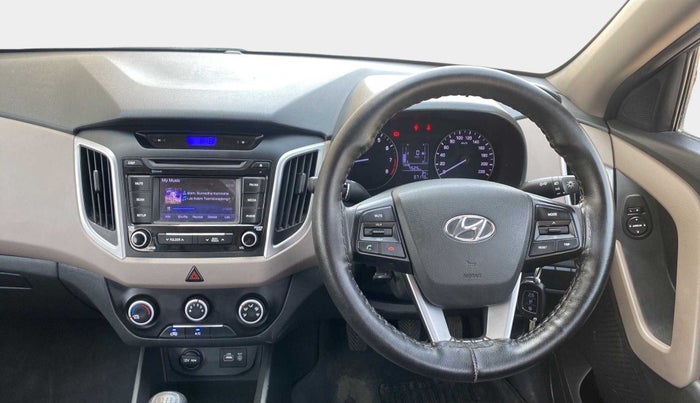 2018 Hyundai Creta E PLUS 1.6 PETROL, Petrol, Manual, 67,271 km, Steering Wheel Close Up