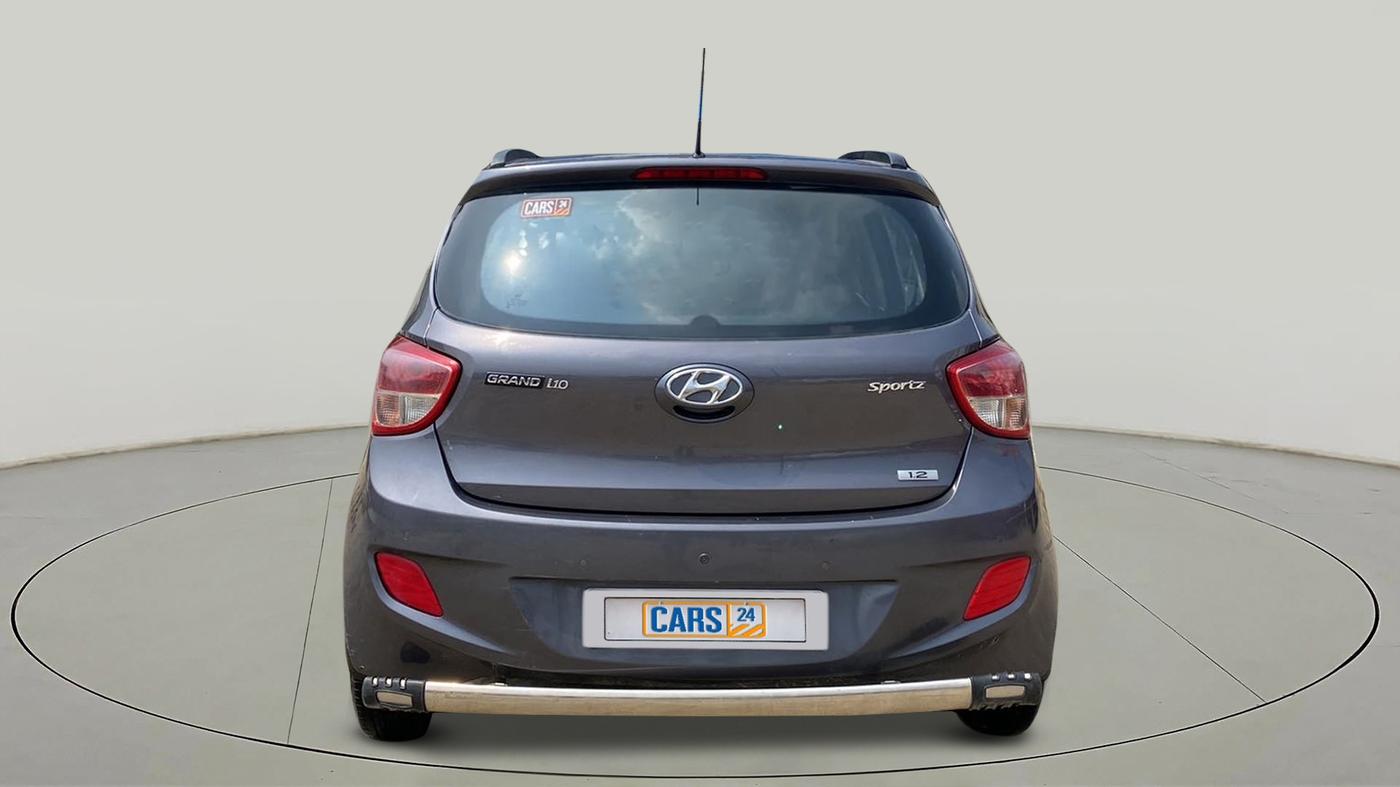 2015 Hyundai Grand i10 SPORTZ 1.2 KAPPA VTVT, Petrol, Manual, 27,991 km, Back/Rear