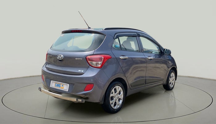 2015 Hyundai Grand i10 SPORTZ 1.2 KAPPA VTVT, Petrol, Manual, 27,991 km, Right Back Diagonal