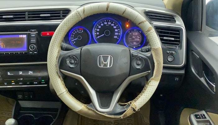 2014 Honda City 1.5L I-VTEC VX, Petrol, Manual, 62,589 km, Steering Wheel Close Up