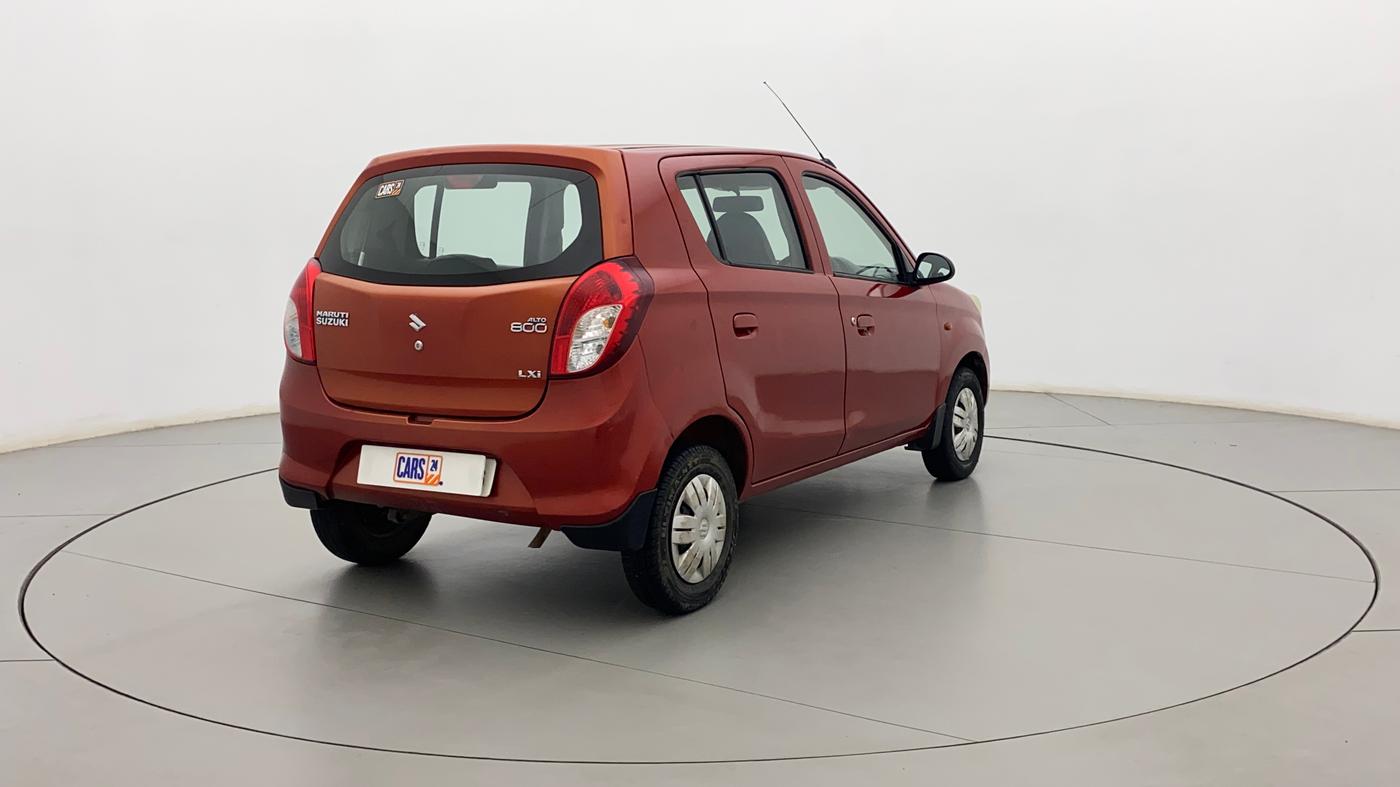 2013 Maruti Alto 800 LXI, Petrol, Manual, 77,707 km, Right Back Diagonal